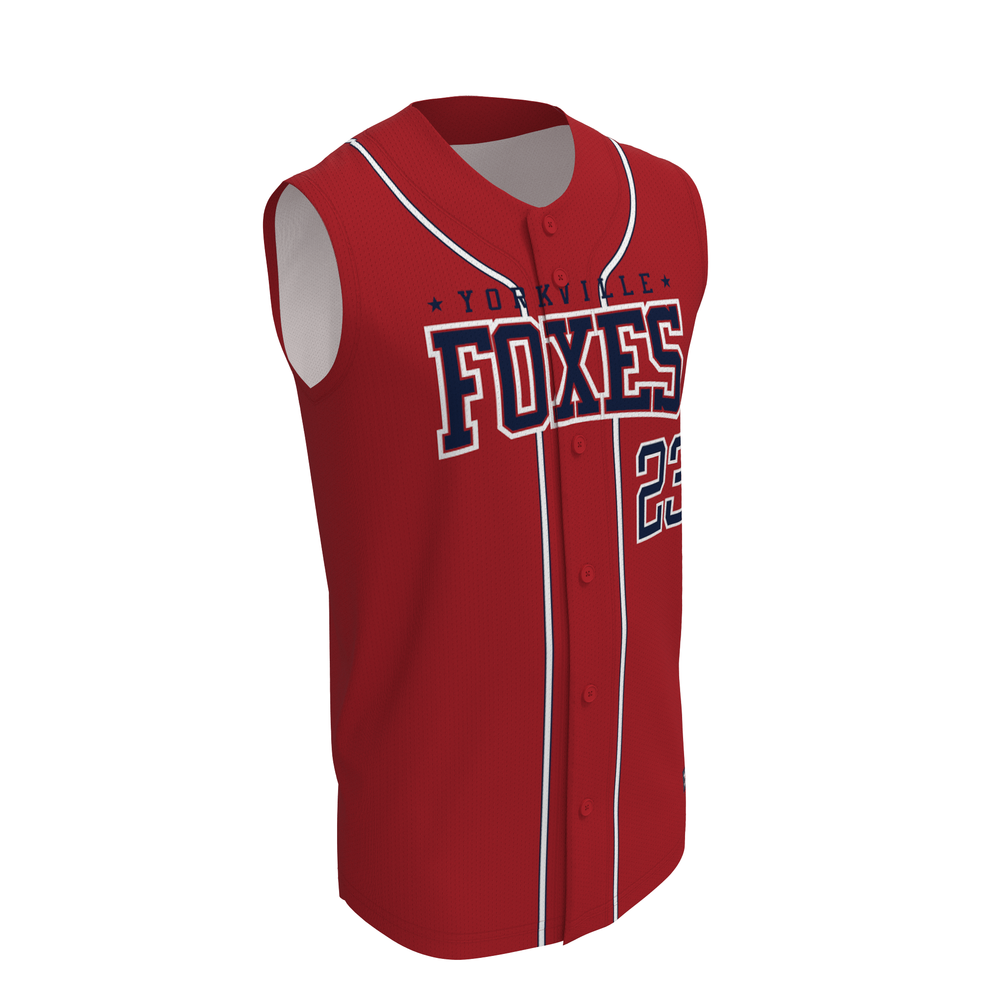 Full Button Sleeveless