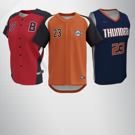 Thunder Black Softball Jersey