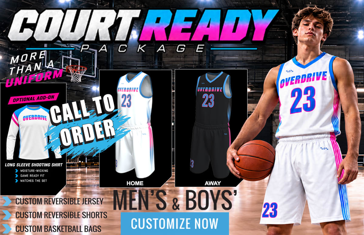 Men's Custom Basketball - Customize Now