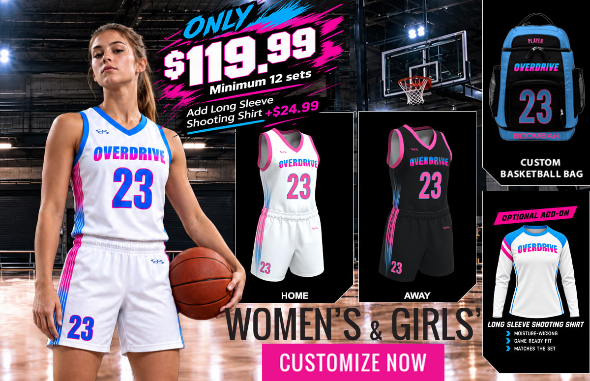 Women's Custom Basketball - Customize Now