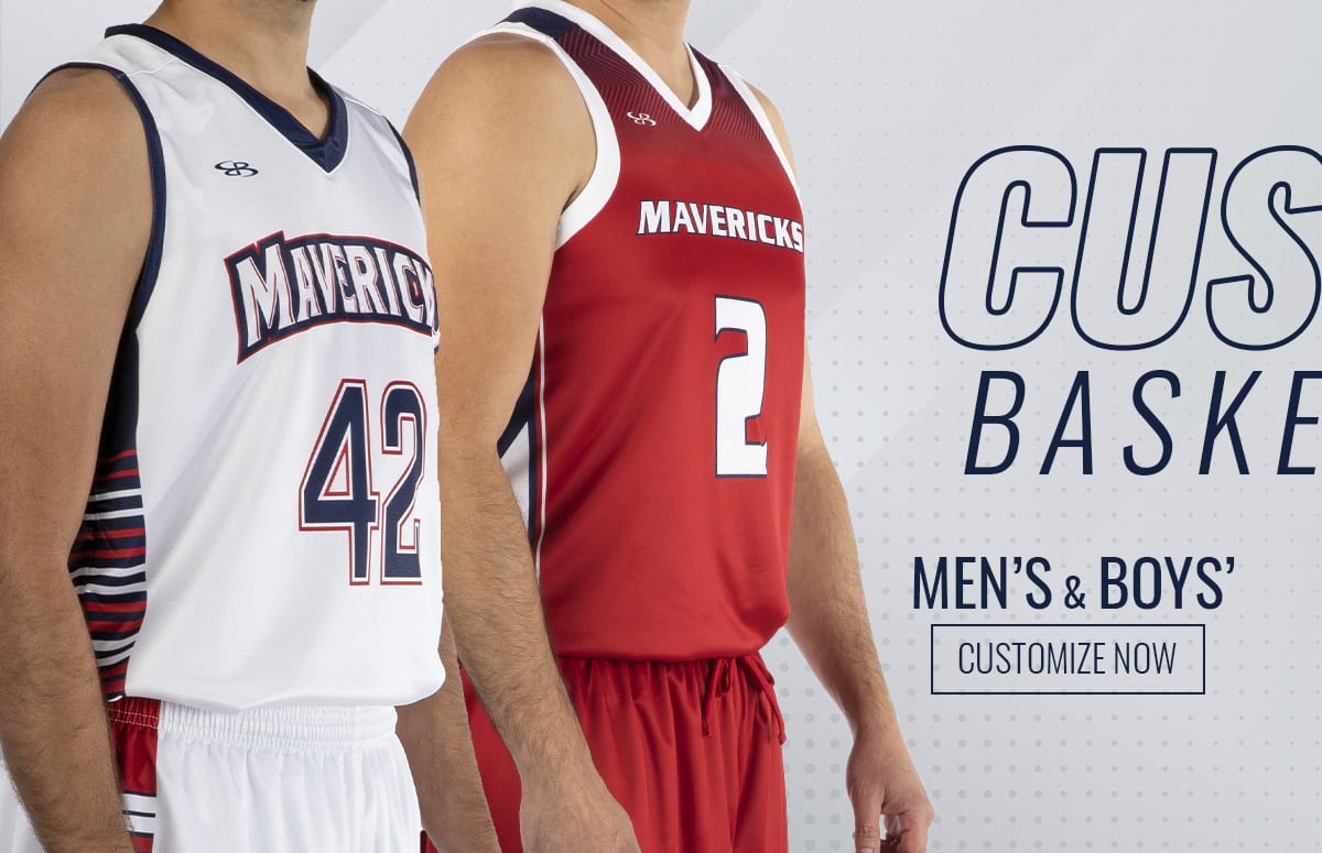 Men's Custom Basketball - Customize Now