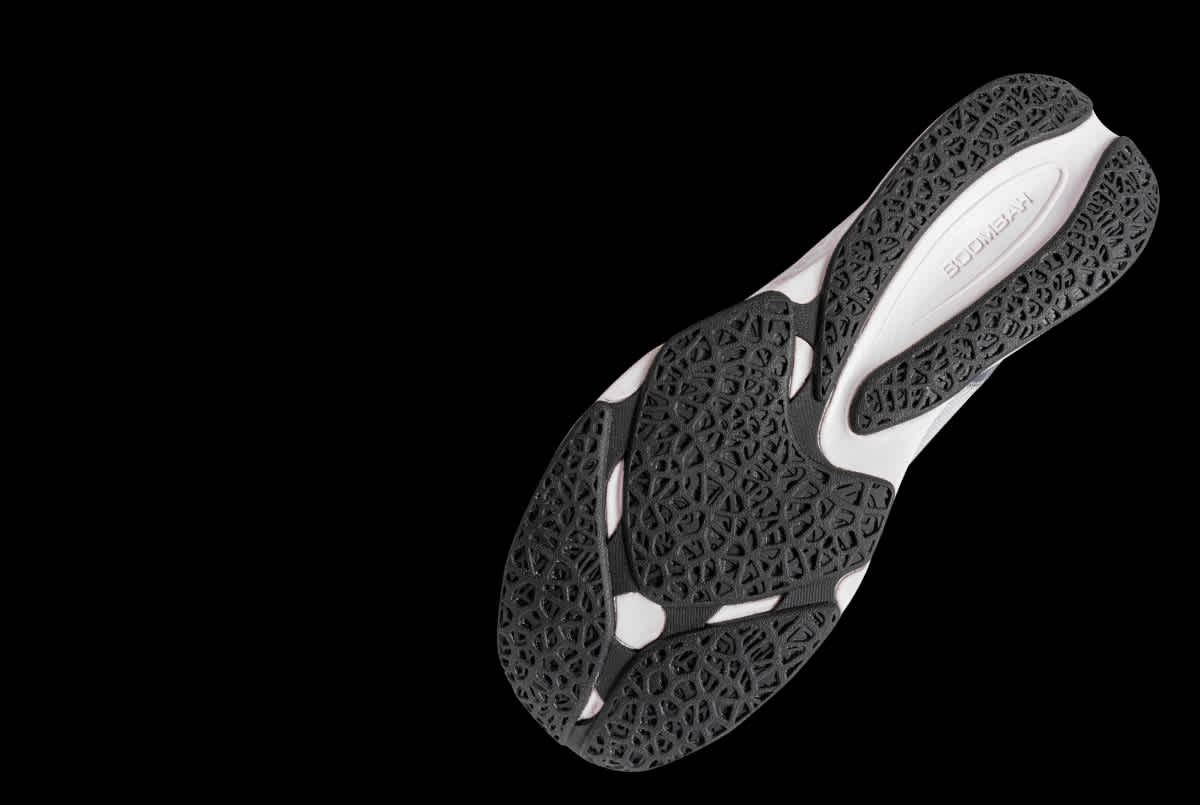 Durable Outsole with Voronoi Grip