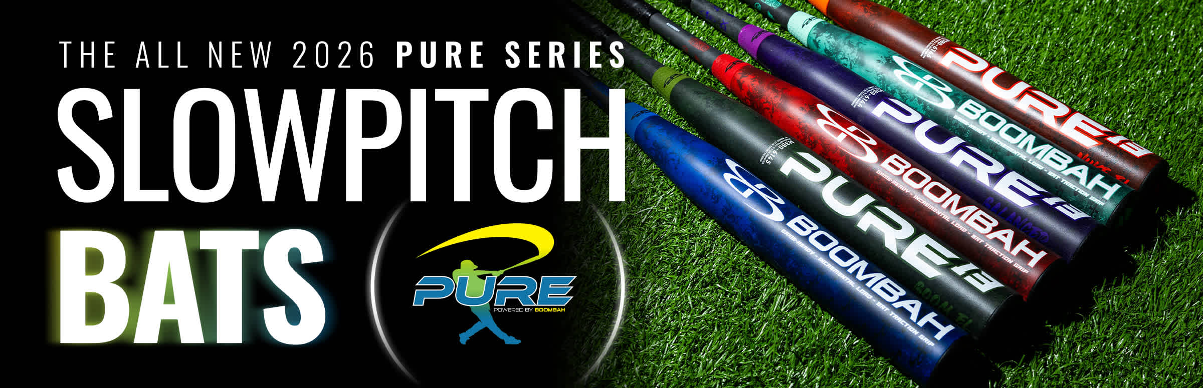 BoombahPure Slowpitch Bats