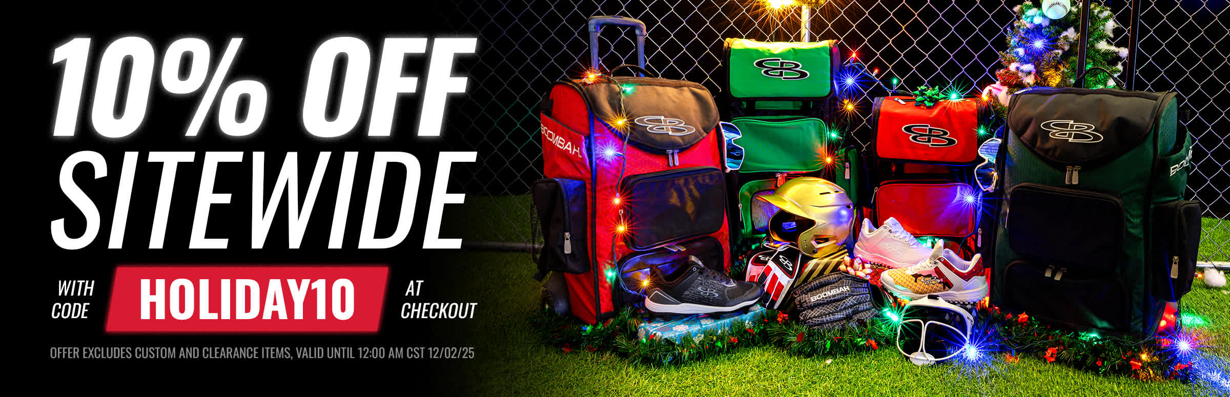 10% Off Sitewide with code HOLIDAY10. Excludes Custom and Clearance.