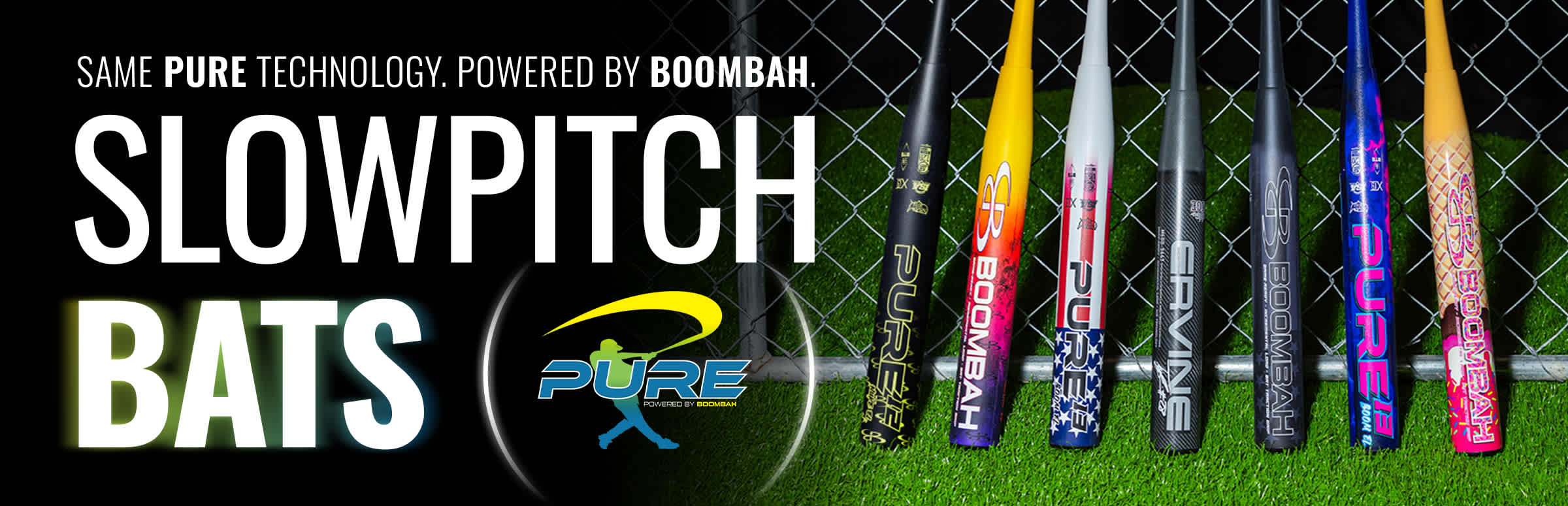 BoombahPure Slowpitch Bats