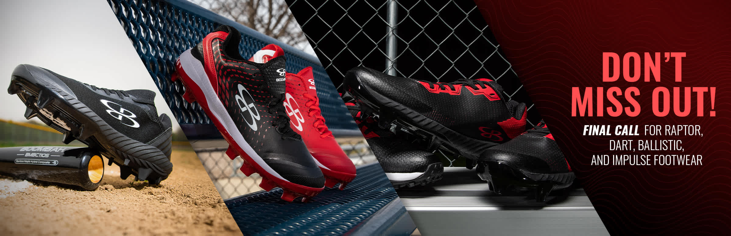 Final Call for Raptor, Dart, Ballistic, and Impulse Footwear!