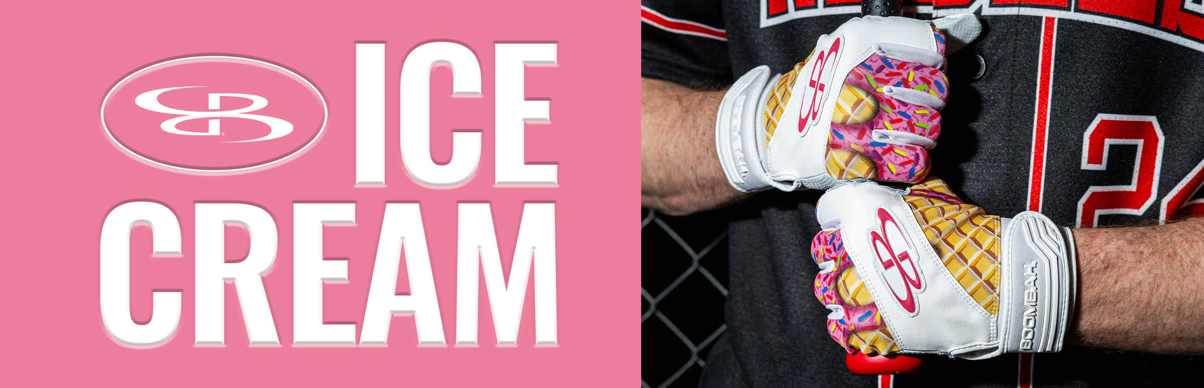 Ice Cream Batting Gloves