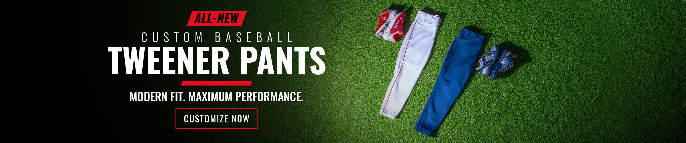 Custom Tweener Baseball Pants - Design Now