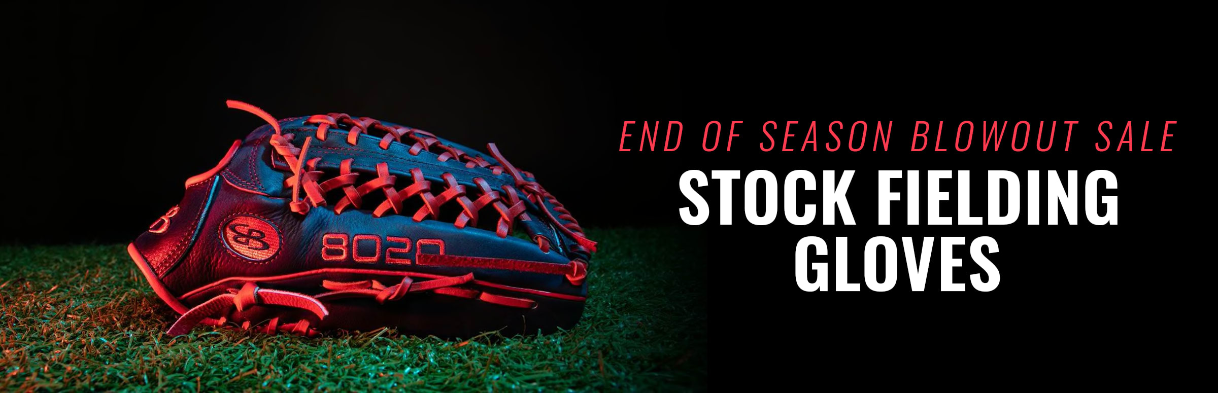 End of Season Blowout Sale - Stock Fielding Gloves