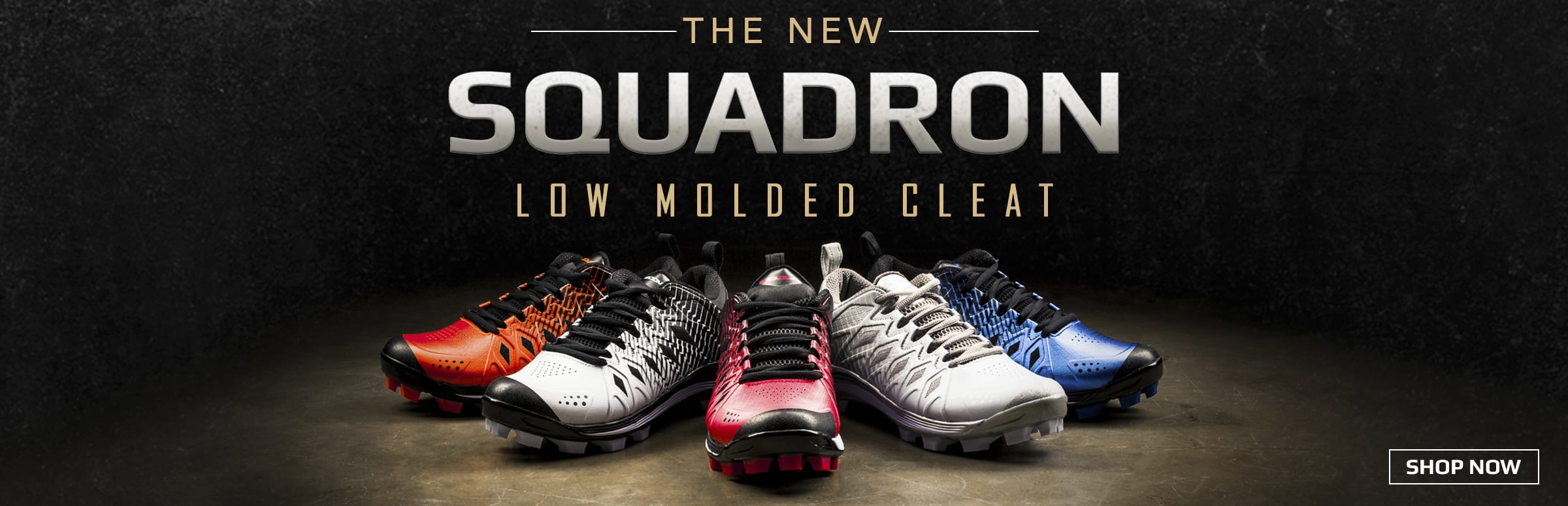 Boombah Squadron Low Molded Cleats