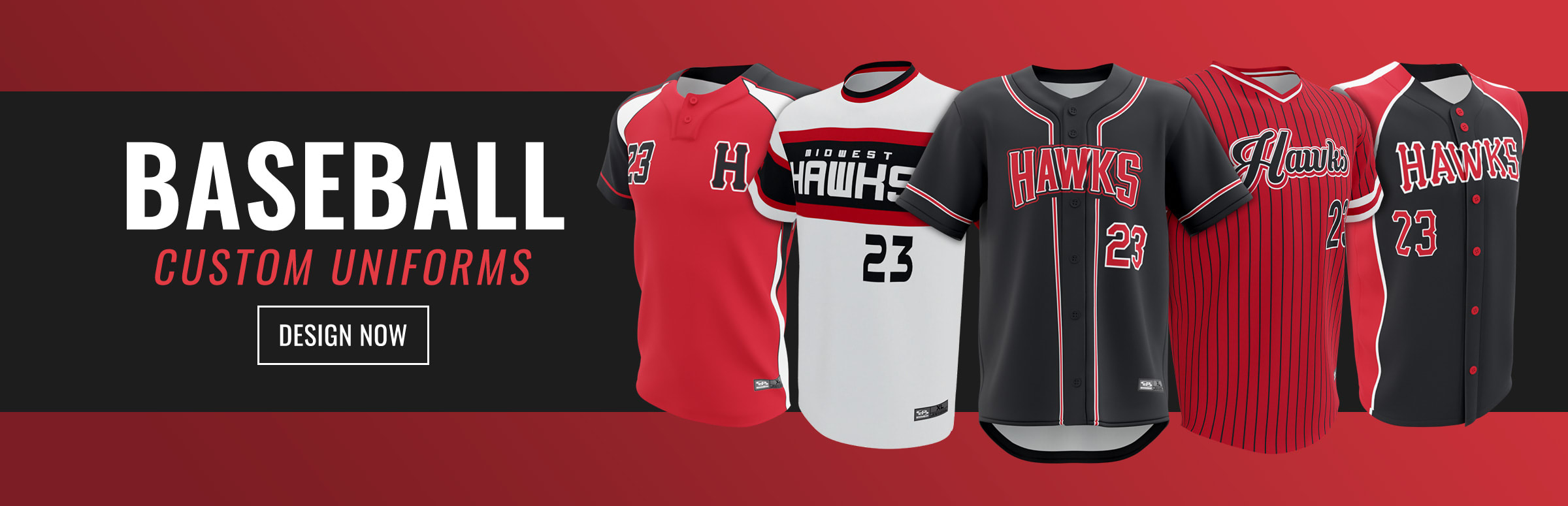 Custom Baseball Uniforms - Design Now