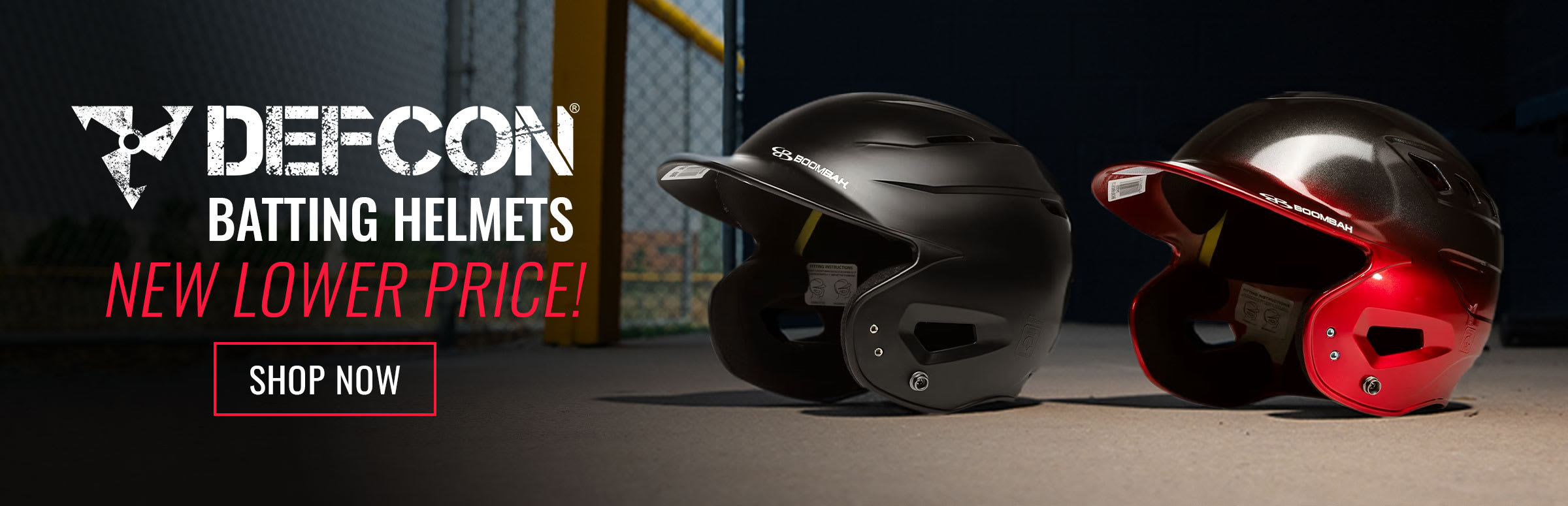 DEFCON Batting Helmets - New Lower Price - Shop Now