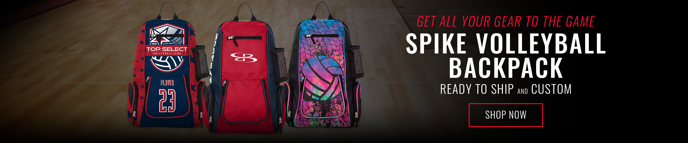 Spike Volleyball Backpacks - Shop Now