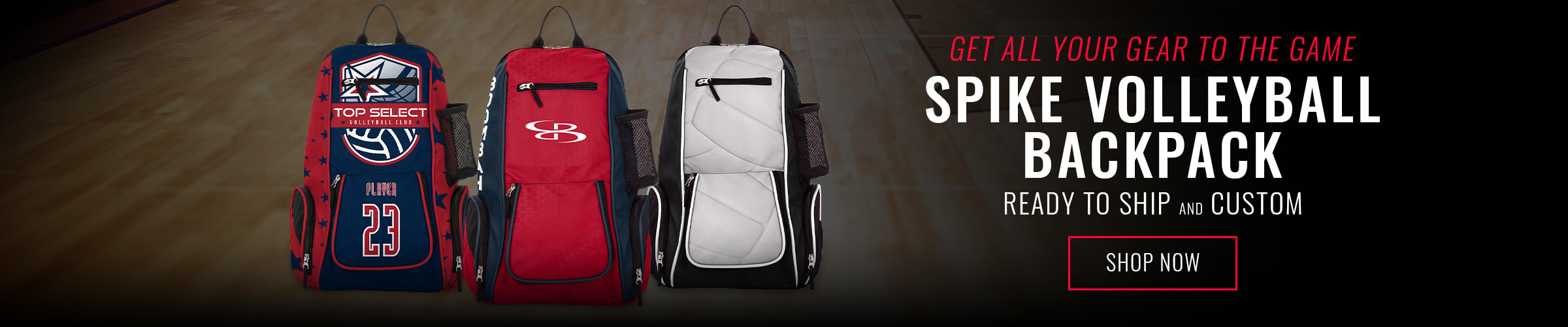 Spike Volleyball Backpacks - Shop Now