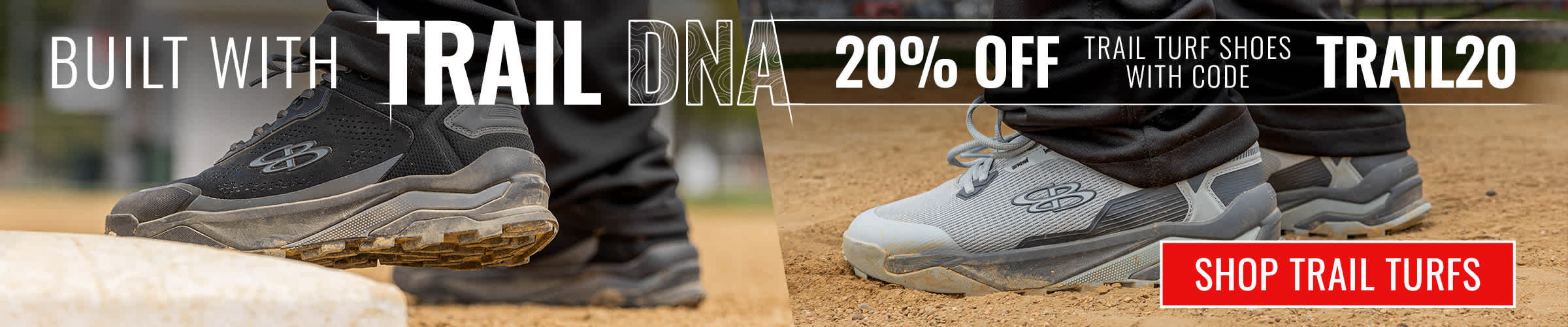 20% Off Trail Turf Shoes with Code: TRAIL20 - Shop Now