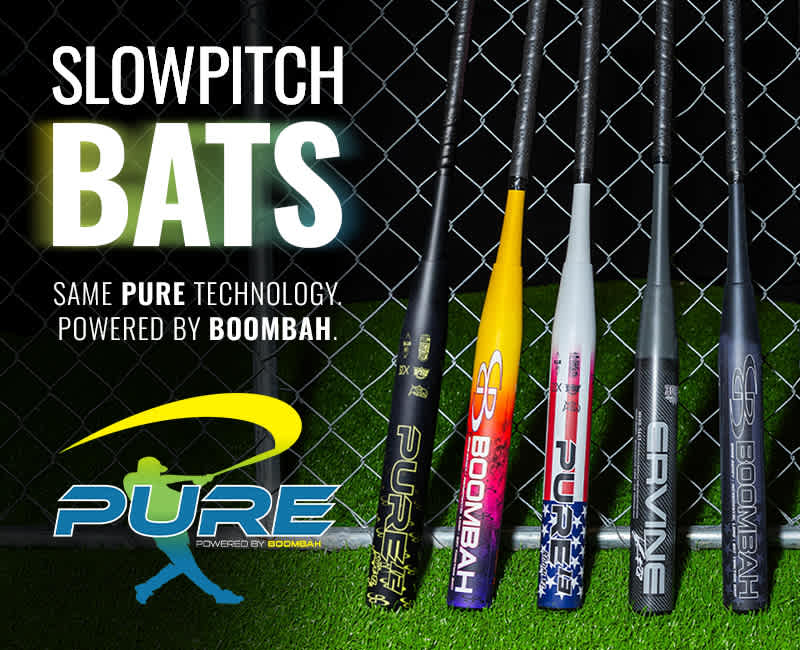 BoombahPure Slowpitch Bats