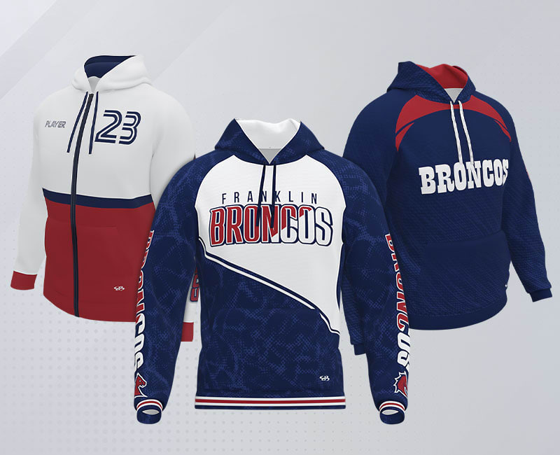 Official NFL Custom Hoodies, Customized NFL Sweatshirts, Fleece