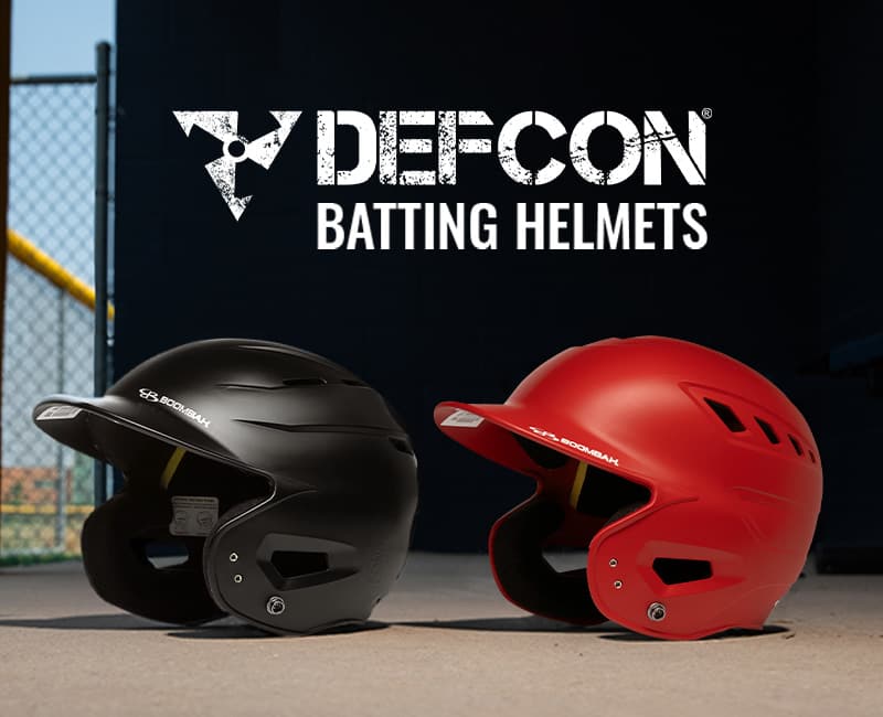 DEFCON Batting Helmets
