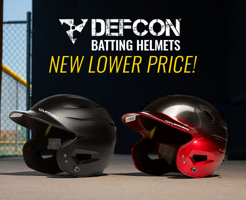 DEFCON Batting Helmets - New Lower Price