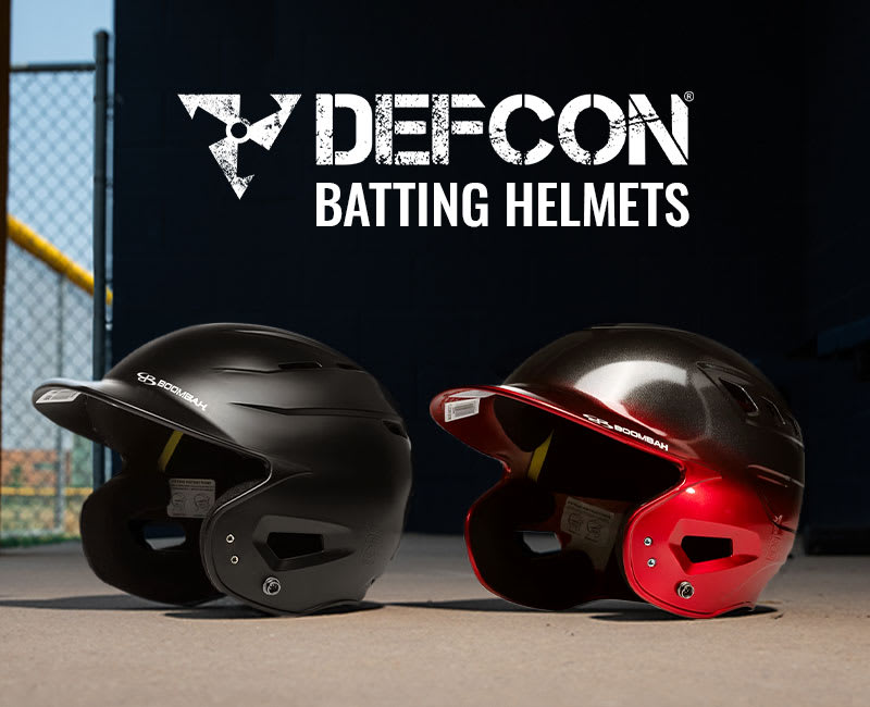 DEFCON Batting Helmets