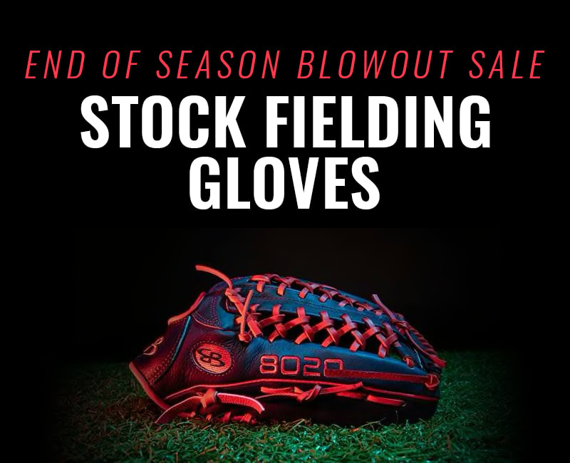 End of Season Blowout Sale - Stock Fielding Gloves