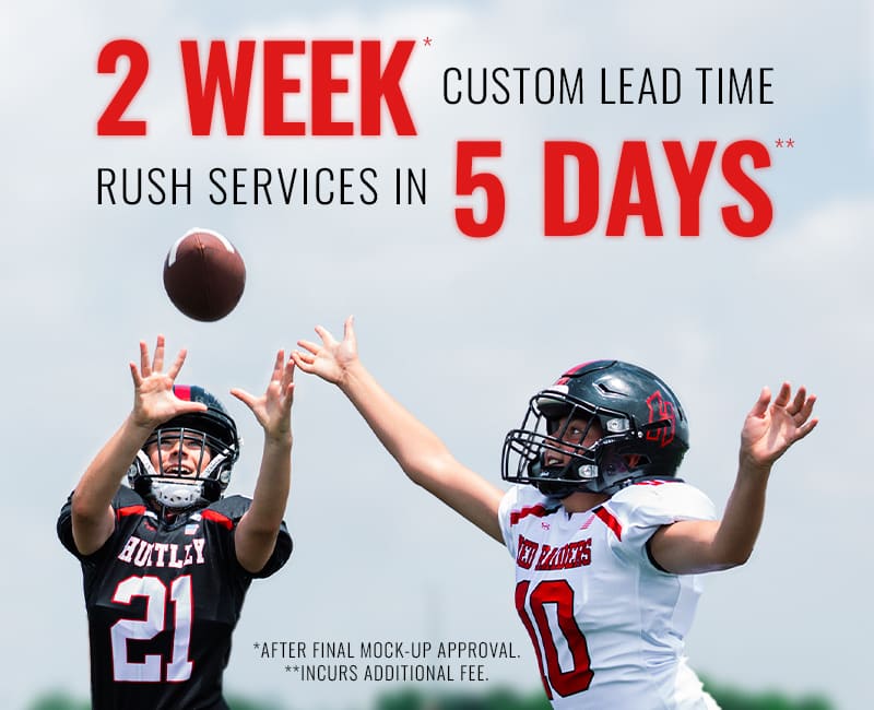2 Week Lead Time on Custom Uniforms