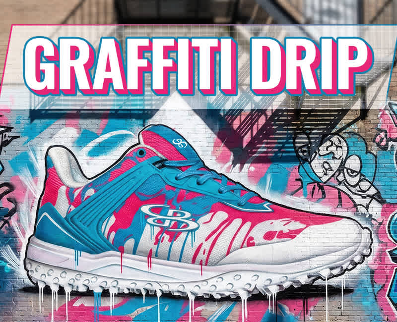 Graffiti Drip Footwear
