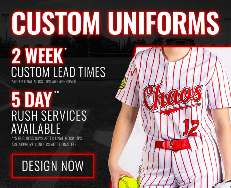 Custom Softball Uniforms - Design Now