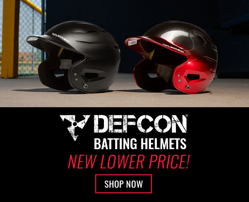 DEFCON Batting Helmets - New Lower Price - Shop Now