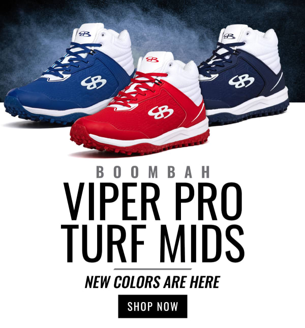 New Boombah Viper Pro Turf Mids Are Here! - Boombah