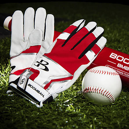 Orange Batting Gloves