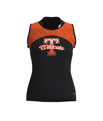 High Double Back Crop Top Tank