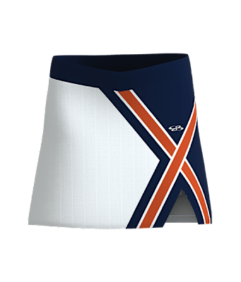 V-Notch V-Waist Skirt with Shorts