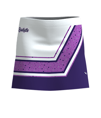 Partial Sublimated A-Line Skirt with Shorts