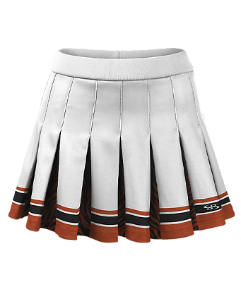 Partial Sublimated Pleated Skirt