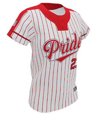 Boombah Custom 2 Button Short Sleeve Jersey