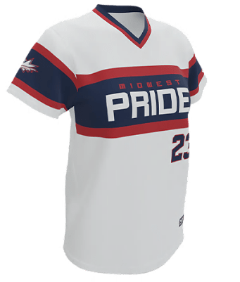 Boombah Custom Loose Fit V-Neck Jersey