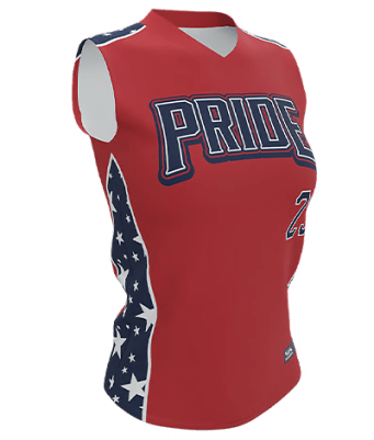 Boombah Custom Semi-Fitted Sleeveless V-Neck Jersey