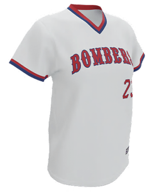 V-Neck Short Sleeve Tackle Twill