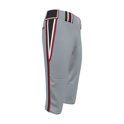 Navy Pinstripe Baseball Pants Full Length