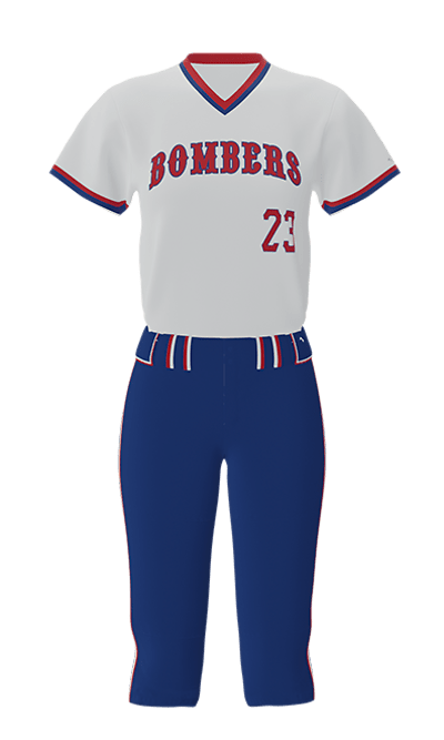 Front Black Chargers V-Neck Short Sleeve Jersey & Pant