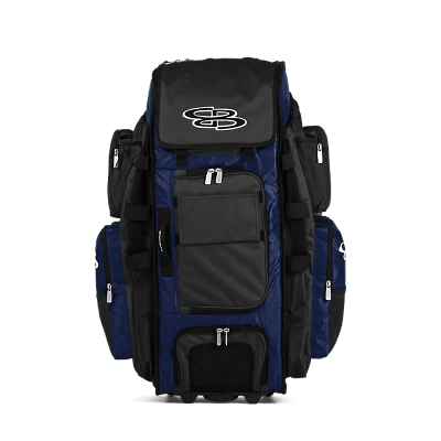 Boombah Superpack Digital Black/ Royal top Blue Camo Baseball/Softball Bat Bag