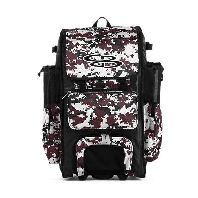 Maroon bat outlet bag