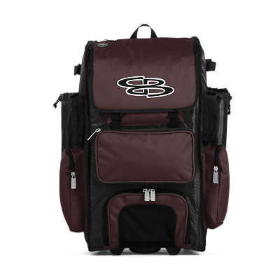 Maroon 2025 bat bag