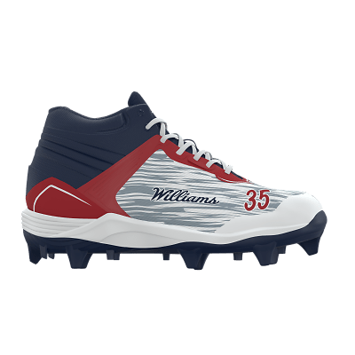 Women's mid best sale top softball cleats