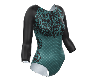 3/4 Sleeve Competition Leotard