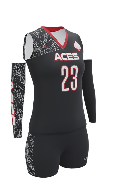 Black Aces Sleeveless Jersey and Fury 3 Inch Shorts