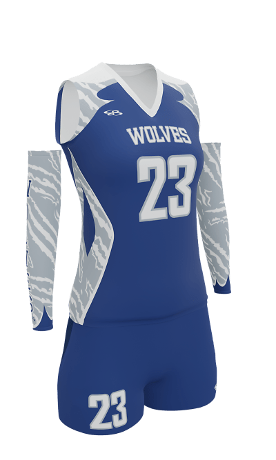 Royal Spartan Sleeveless Jersey  and Attack 3 Inch Shorts