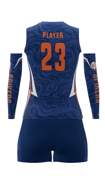 Back Royal Spikers Sleeveless Jersey  and Attack 4 Inch Shorts