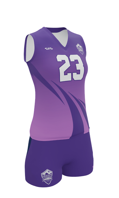 Purple Force Sleeveless Jersey & Attak 4 inch Short